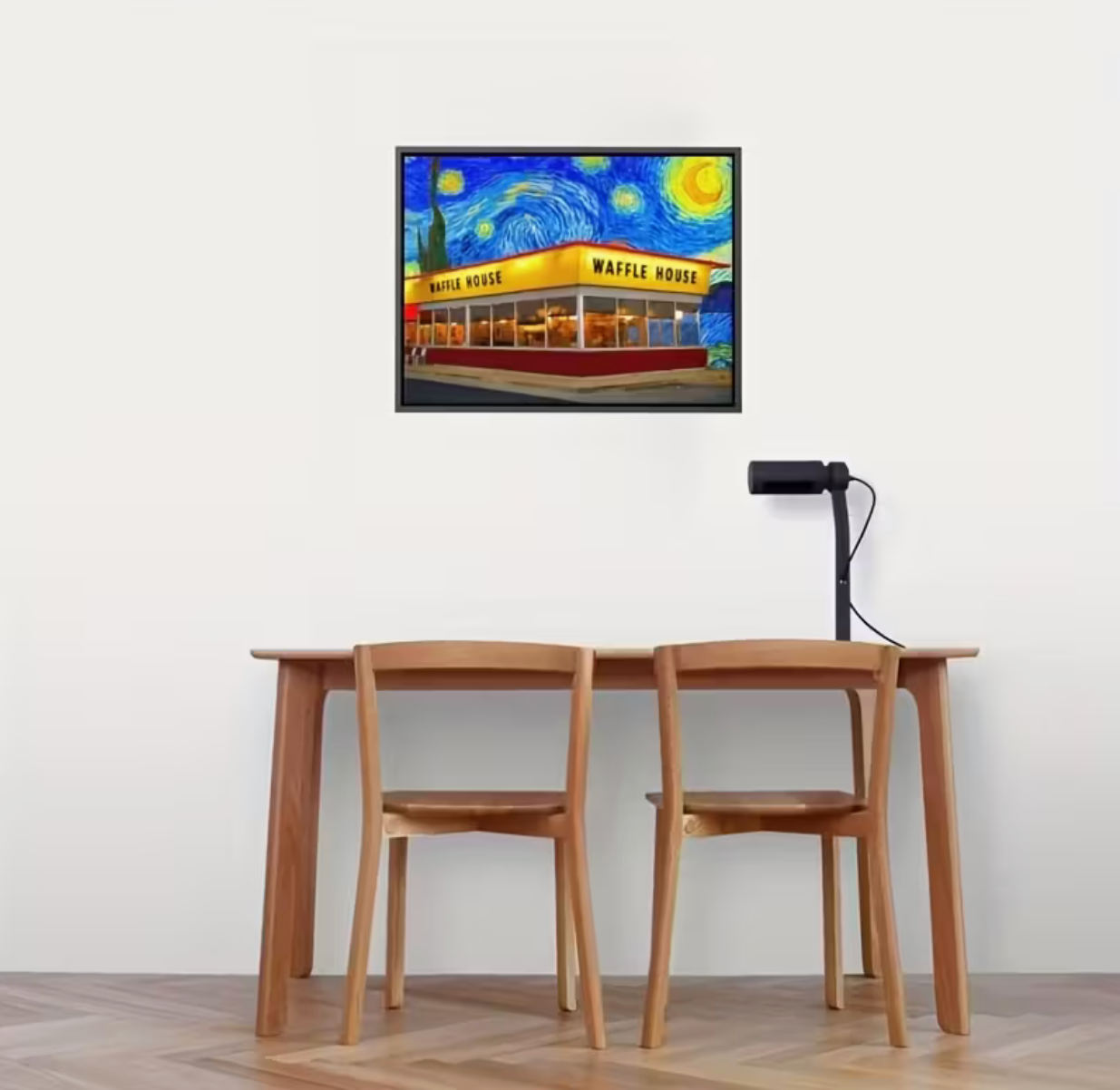 Van Gogh Get Some Waffles